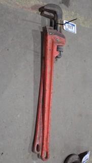 Qty Of (2) 36" Pipe Wrenches