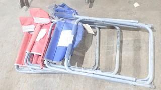 Qty Of (3) Outbound Folding Director Camp Chairs