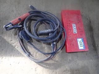 Tool Box C/w Cables, Gas And Electric Fittings