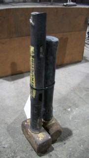 Qty Of (2) 3lb Sledge Hammers