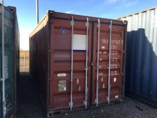 20' Storage Container. # TRLU 3778277.