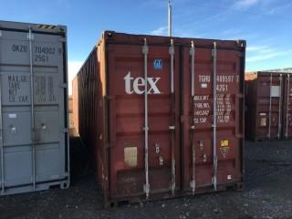 40' Storage Container. # TGHU 4895977. 