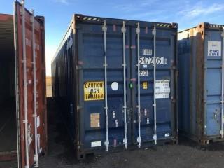 40' Storage Container. # TDRU 5472059.