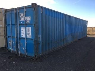 40' Storage Container. # AXIU 4174711.
