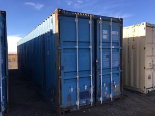 40' Storage Container. # GESU 4486620.