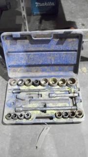 3/4" Dr Socket Set *Note: Missing Ratchet*