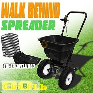 New 80lb Walk Behind Spreader