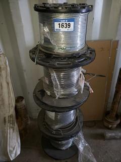 Qty Of (4) Spools Of Cable