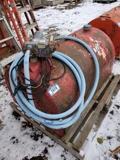 Fuel Slip Tank C/w Electric Pump 