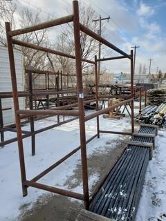 (2) Steel Racks