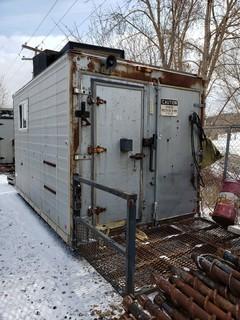 Skid Mounted Job Site Tool House C/w Contents *Note: Buyer Responsible For Load Out*