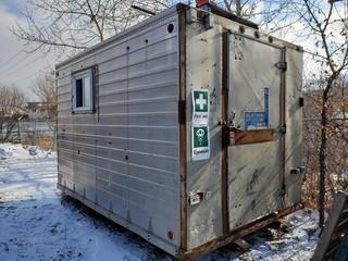 Skid Mounted Job Site Tool House C/w Contents *Note: Buyer Responsible For Load Out*