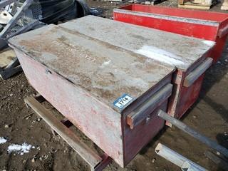 (2) Wood Tool Boxes