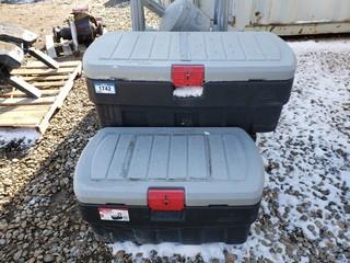 Qty Of (3) Storage Bins