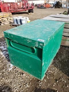 Greenlee Storage Box C/w Contents