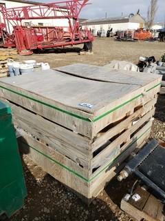 Wood Crate C/w Couplings And Tees