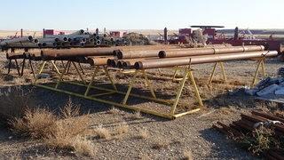 Qty of Drill Pipe c/w Pipe Racks