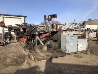 Custom Built Rotary Drill C/w Deck Mounted And Hyd Tank *Note: Incomplete, Buyer Responsible For Load Out*
