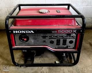 Honda EB 5000x Generator