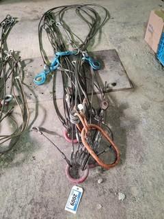 Qty Of 6-Point Cable Lifting Slings C/w To Fit Heli's