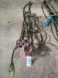 Qty Of 6-Point Cable Lifting Slings C/w To Fit Heli's