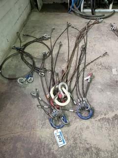 Qty Of 6-Point Cable Lifting Slings C/w To Fit Heli's