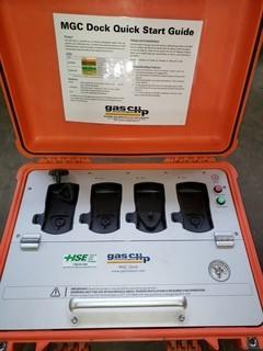 Gas Monitor Calibration And Bump Test Docking Unit