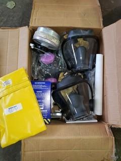 Qty Of (2) SCBA Masks C/w Misc Supplies