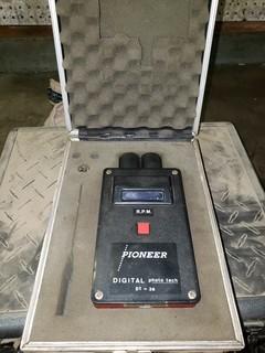 Pioneer Photo Tach Test RPM Of Disc/Shaft