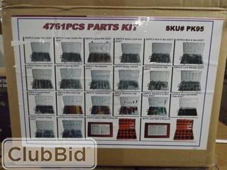 New 4761 Pc Shop Parts Tool Kit