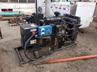 2000 Isuzu 3-Phase Diesel Powered Generator. Showing 9098Hrs. *Note: Running Condition Unknown*