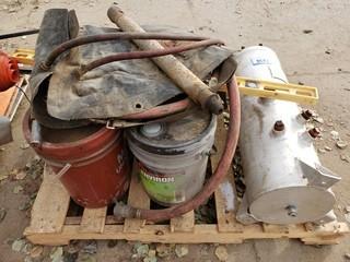 Stainless Steel Tank C/w Misc Items