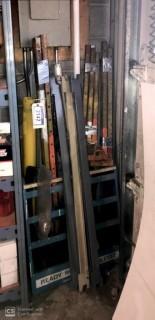 Steel Rack C/w Contents