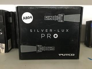 Putco Silver Lux LED ATV Headlight Kit.