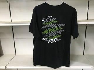 Hell Cat T-Shirt, Size L/XL.