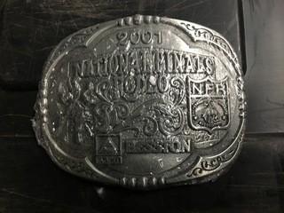 NFR 2001 Belt Buckle.