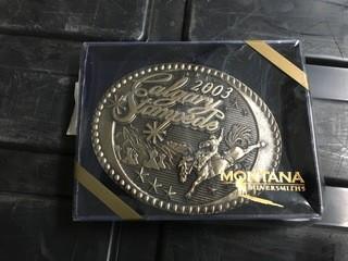 Calgary Stampede 2003 Belt Buckle.