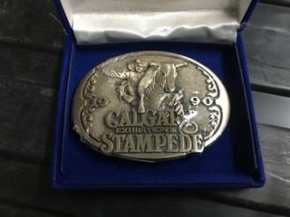 Calgary Stampede 1990 Belt Buckle.