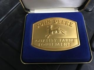 John Deere Belt Buckle.