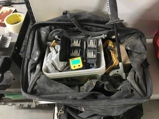 DeWalt Tool Bag Containing Angle Locator, Precision Screwdrivers, Etc.