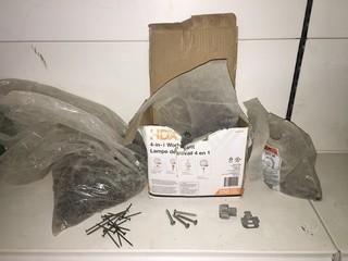 Lot of Nails, Screws, Sheathing Clips, Etc.