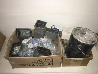 Lot of Assorted Screws & Other Hardware.