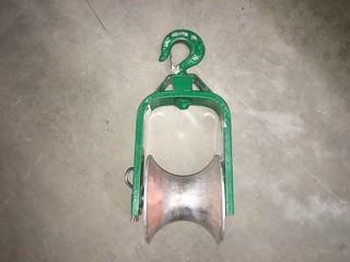 Greenlee 6" Hook-Type Cable Sheave.