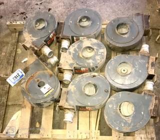 Qty Of 7 3/4" Diameter Blowers *Note: No Motors*