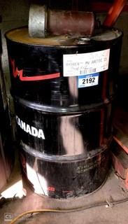 Barrel Of Hydrex Arctic 15 Hydraulic Oil