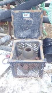 Metal Crate C/w Drill Head