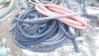 Qty Of Assorted Size Hydraulic And Water Hoses