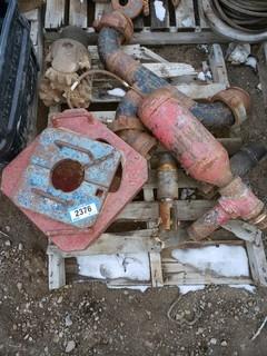 Tricone Bit C/w Floor Clamps And Misc Pipe