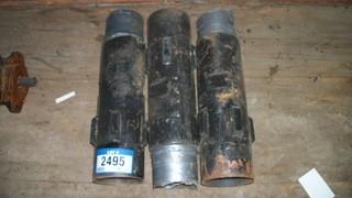 (3) Pipe Adapters