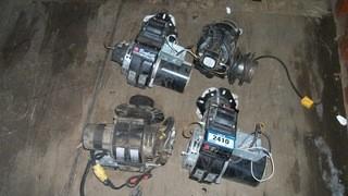 Qty Of (4) Beckett 1/4hp Single Phase Electric Drive Motors